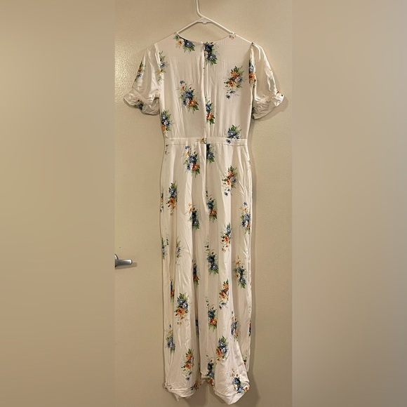 MADEWELL Ruffle Sleeve Maxi Dress in Classic Corsage - Picture 6 of 10